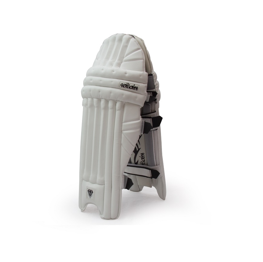 Solitaire Batting Pads Banner White